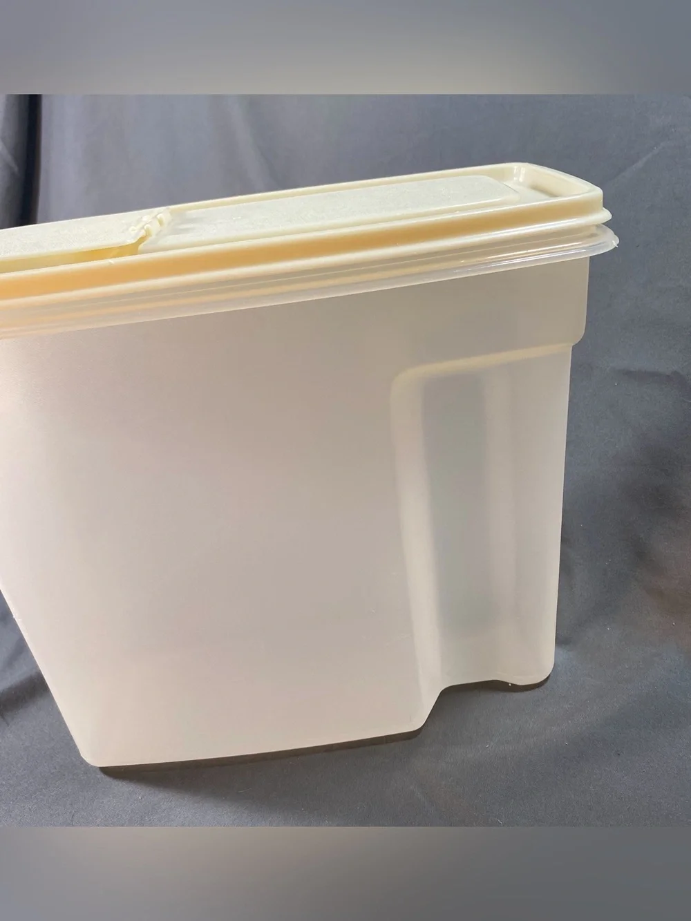 Rubbermaid #2 - 1.3 gallon Servin’ Saver Food Saver, Camping, Almond Lid